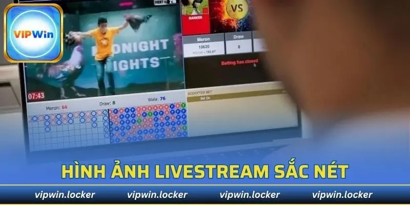 Hình ảnh livestream sắc nét trong từng cú ra đòn